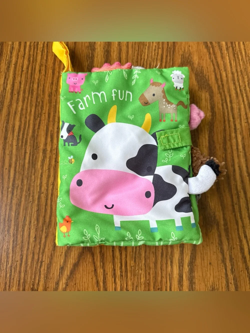 Lot Of 6 Cloth Fabric Baby Toddler Books Teethers Kane Miller Farm Unicorn Fox